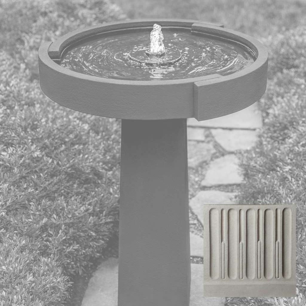 Campania Concept Birdbath Fountain - FT-336