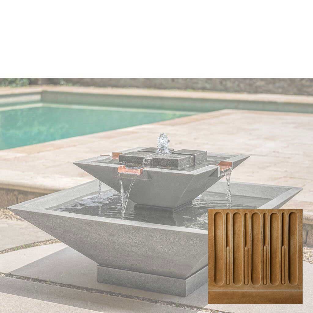 Campania Facet Fountain - FT-347