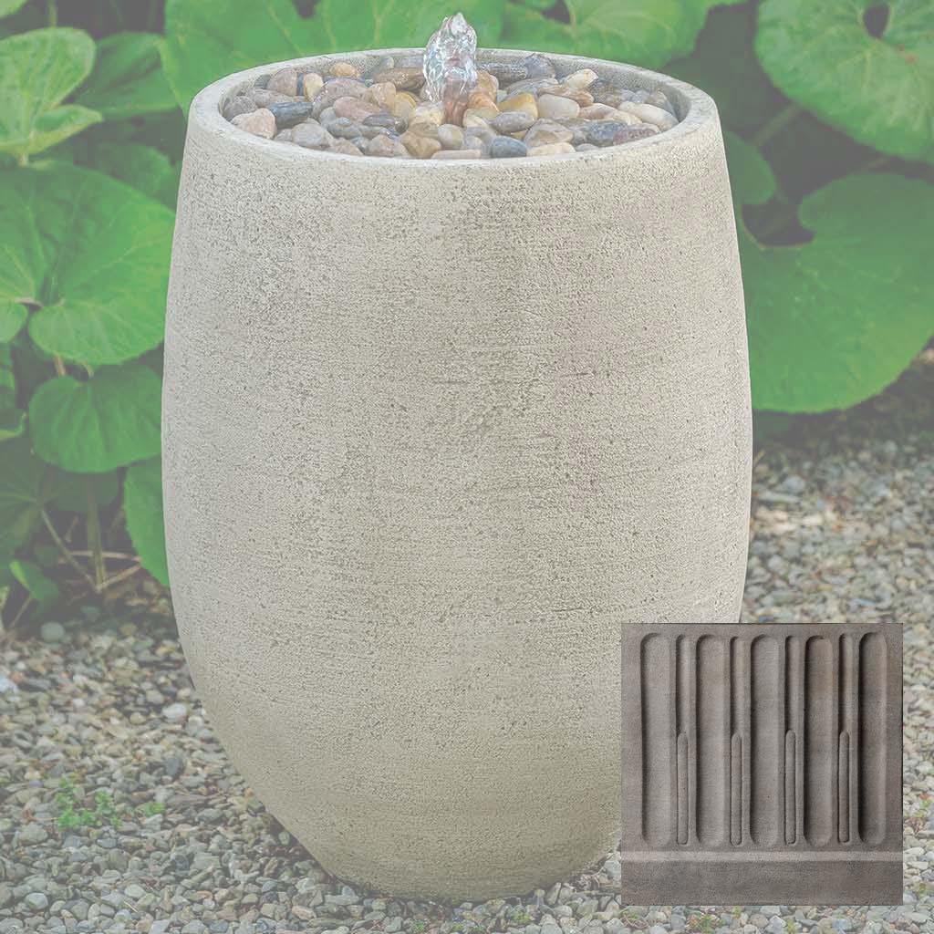 Campania Bebel Pebble Fountain, Tall - FT-361