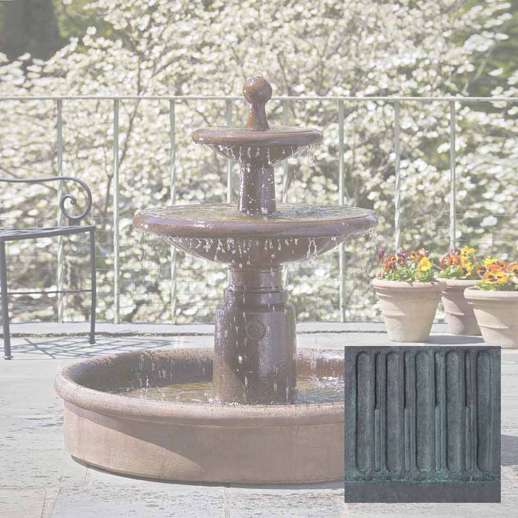 Campania Esplanade Two Tier Fountain - FT-78