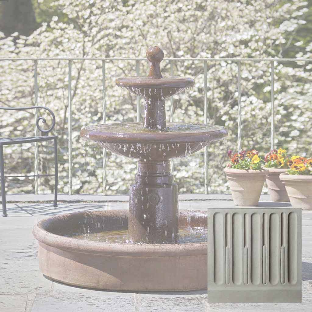 Campania Esplanade Two Tier Fountain - FT-78