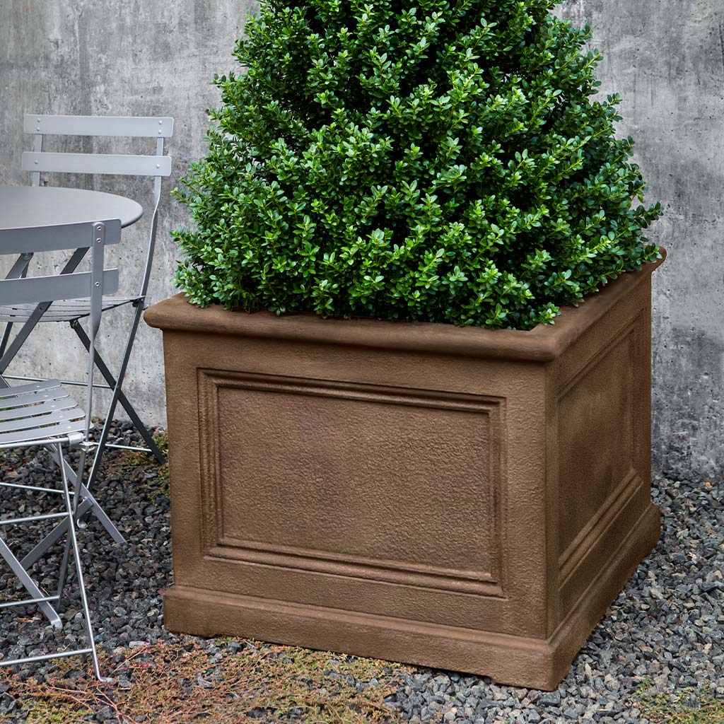 Campania LeNotre Square Planter - GFRC-0500