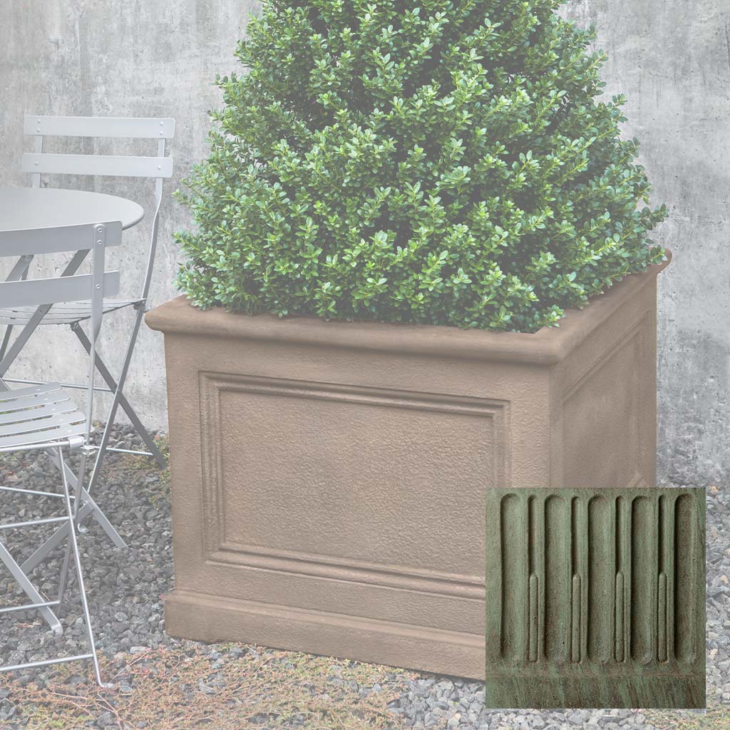 Campania LeNotre Square Planter - GFRC-0500