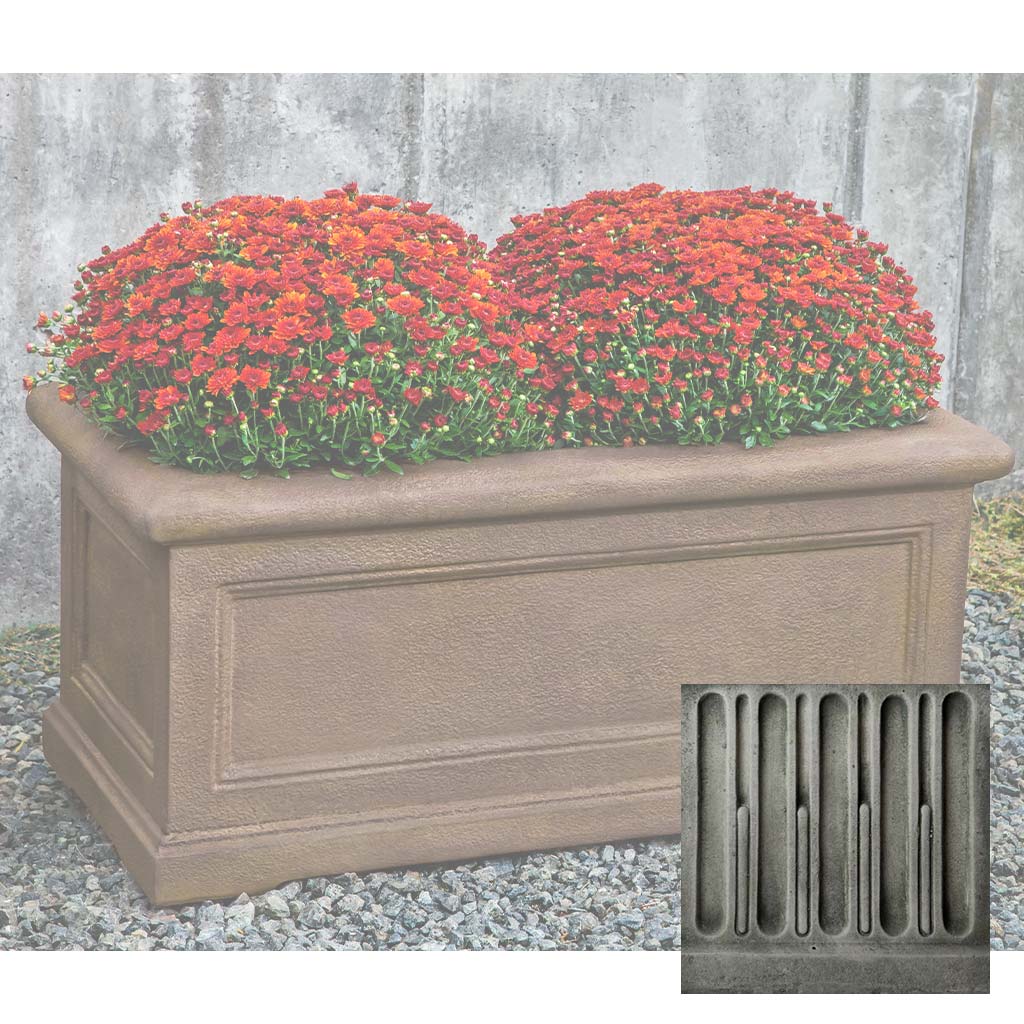 Campania LeNotre Rectangle 482424 Planter - GFRC-0600