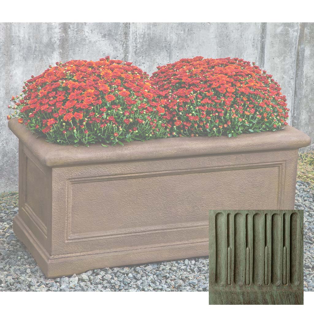 Campania LeNotre Rectangle 482424 Planter - GFRC-0600