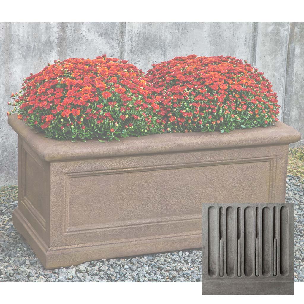 Campania LeNotre Rectangle 482424 Planter - GFRC-0600