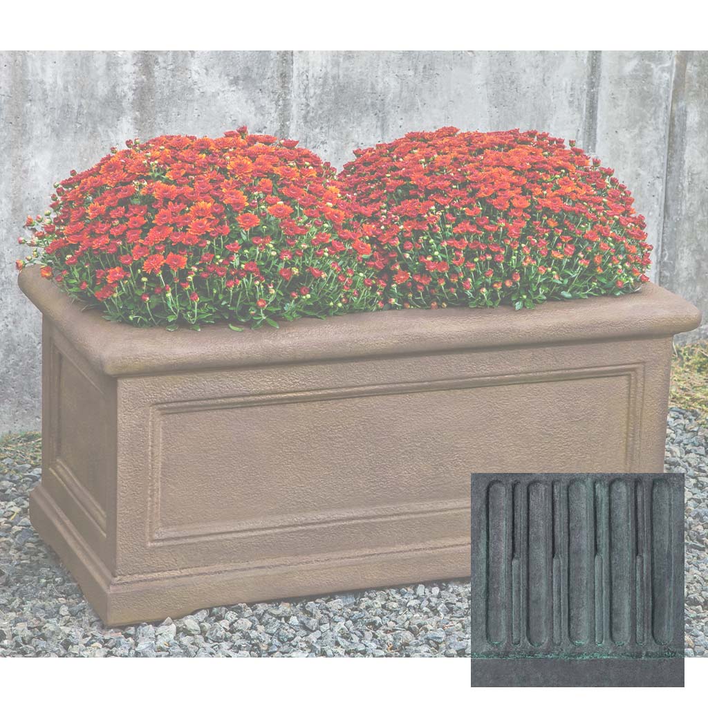 Campania LeNotre Rectangle 482424 Planter - GFRC-0600