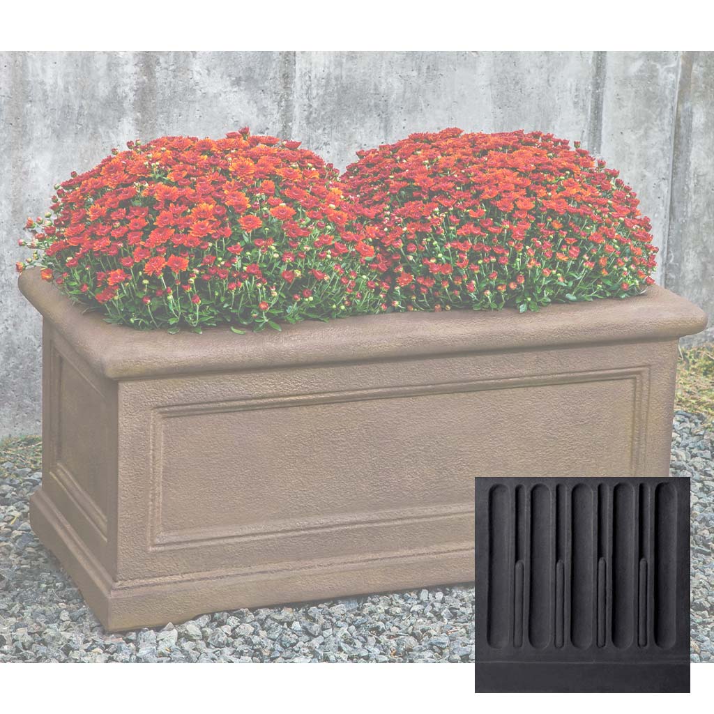 Campania LeNotre Rectangle 482424 Planter - GFRC-0600