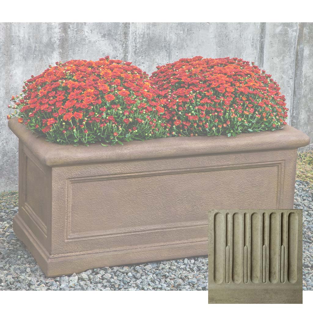 Campania LeNotre Rectangle 482424 Planter - GFRC-0600
