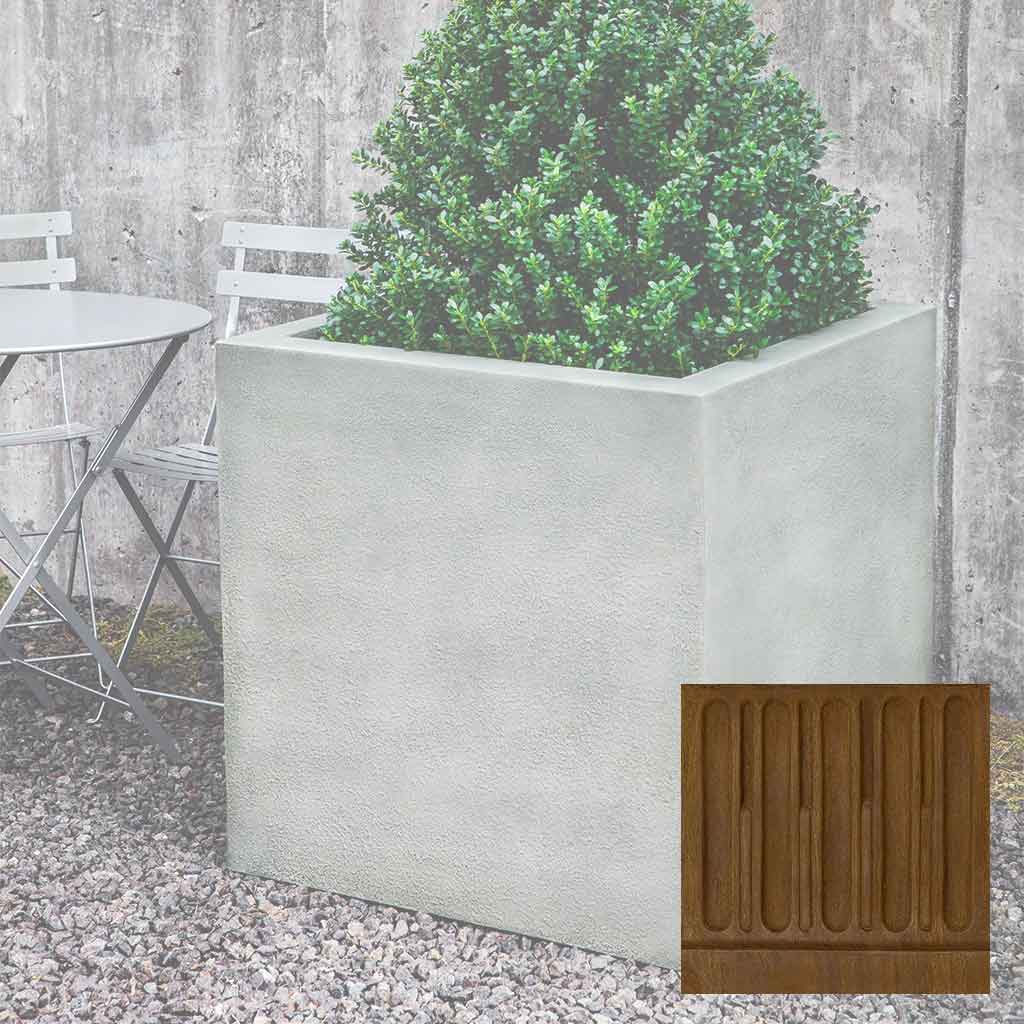 Campania Metropolis Cube 4848 Planter - GFRC-0700