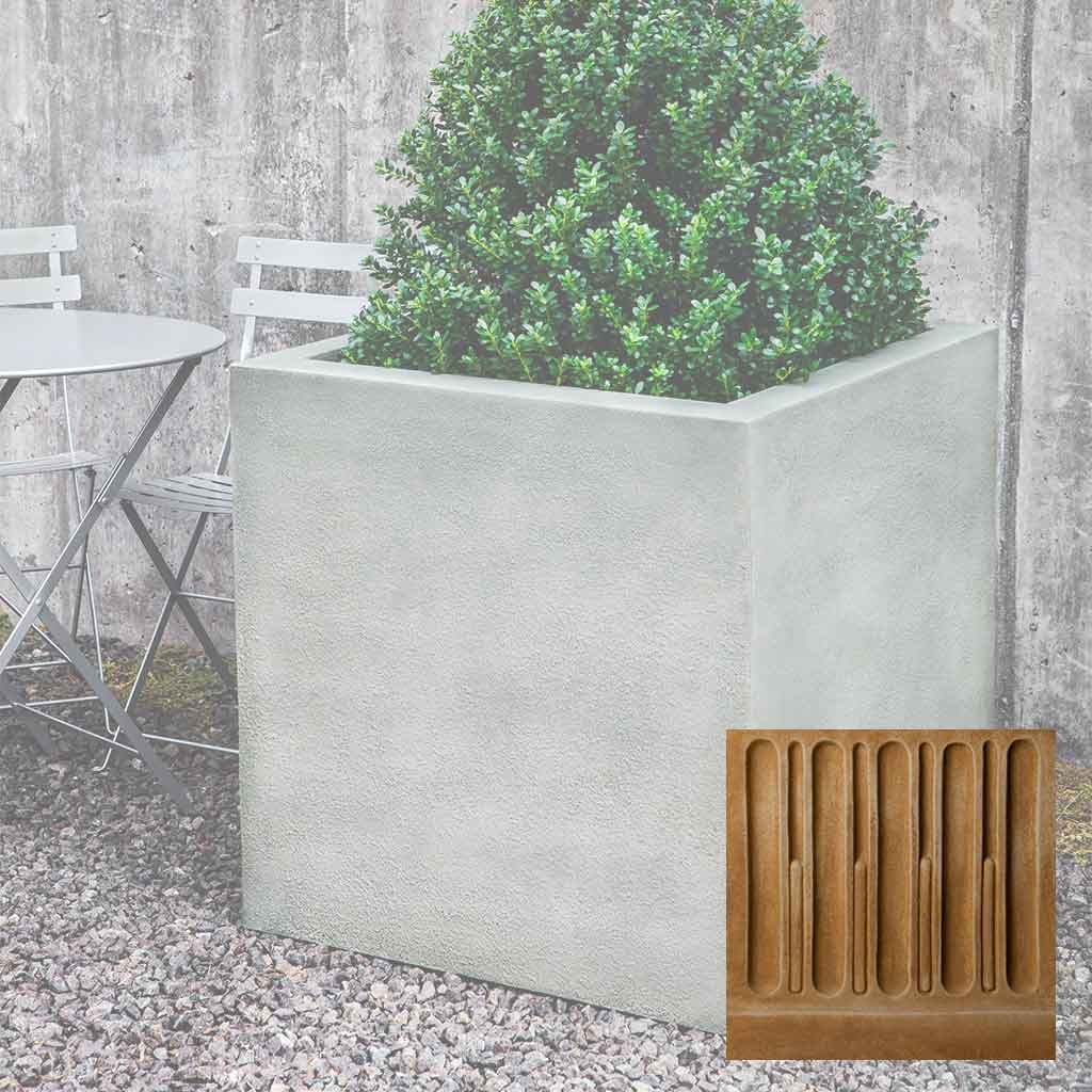 Campania Metropolis Cube 3636 Planter - GFRC-0701