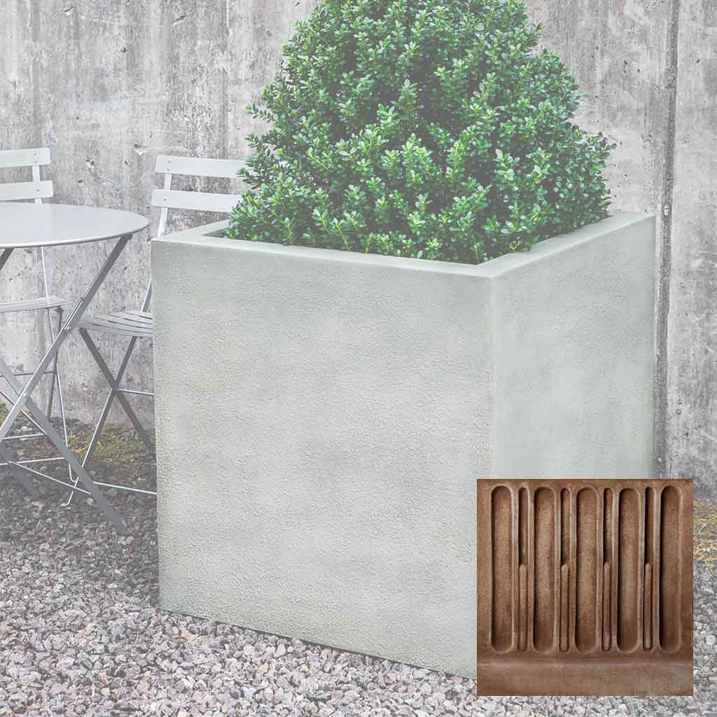 Campania Metropolis Cube 3030 Planter - GFRC-0702