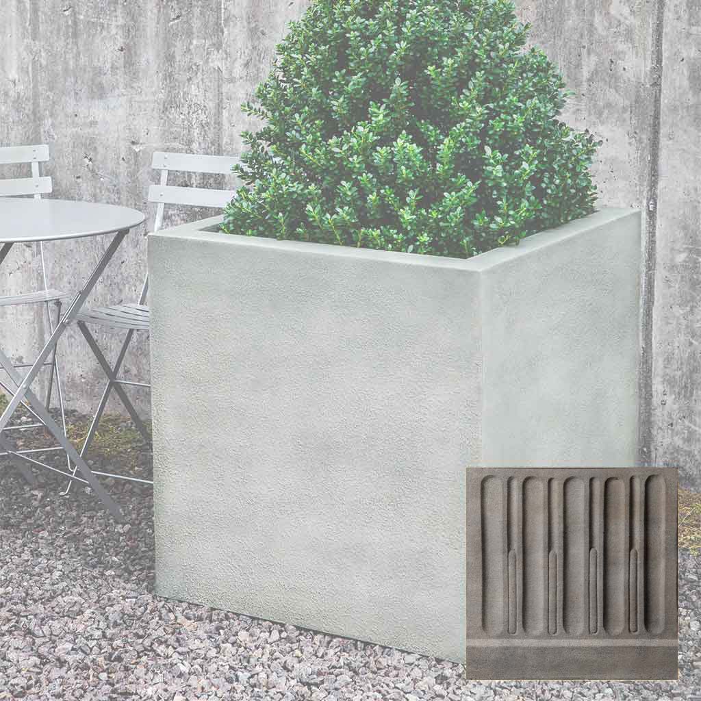 Campania Metropolis Cube 3030 Planter - GFRC-0702