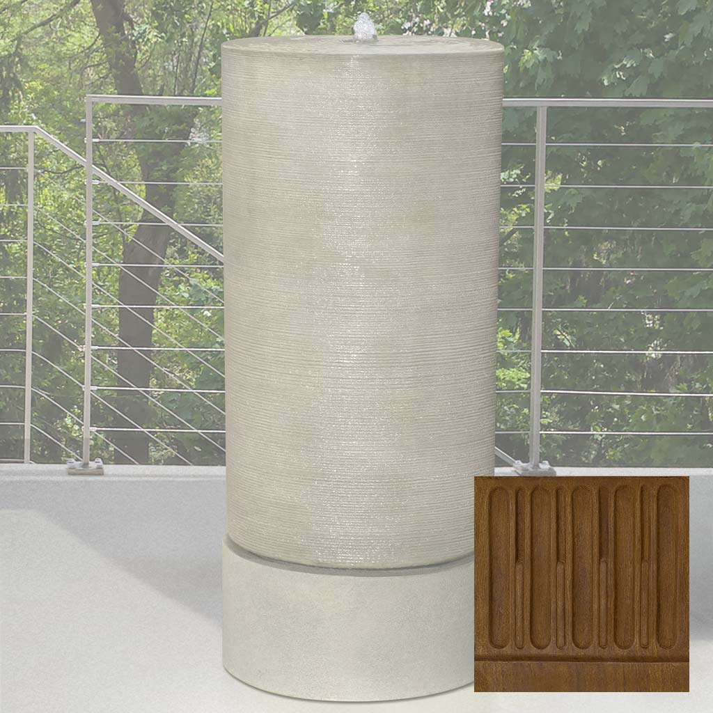 Campania Tall Cylinder Fountain - GFRCFT-1109