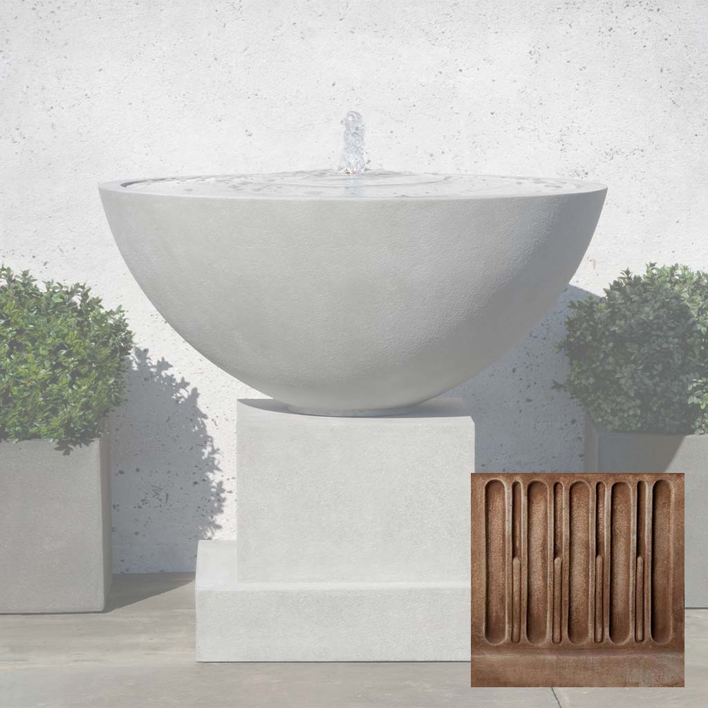 Campania Darien Plinth Fountain - GFRCFT-1113