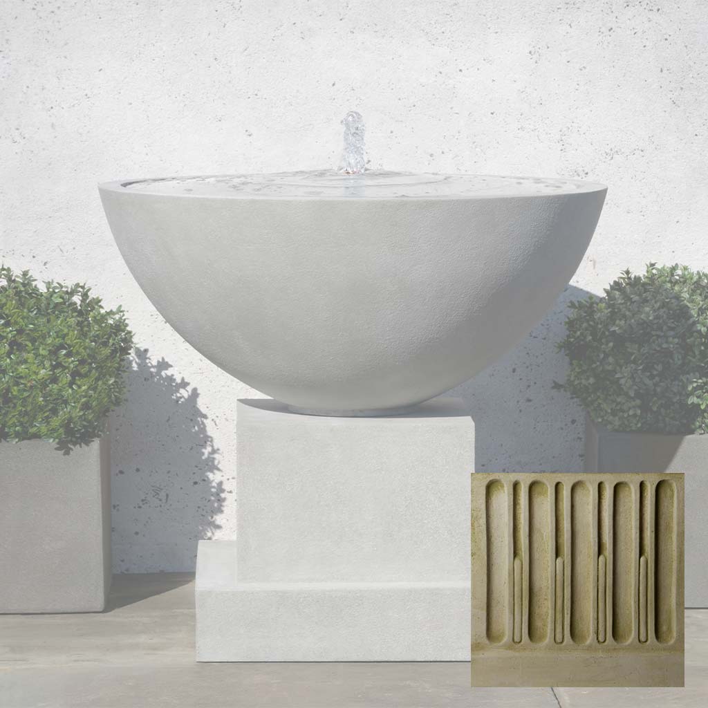 Campania Darien Plinth Fountain - GFRCFT-1113