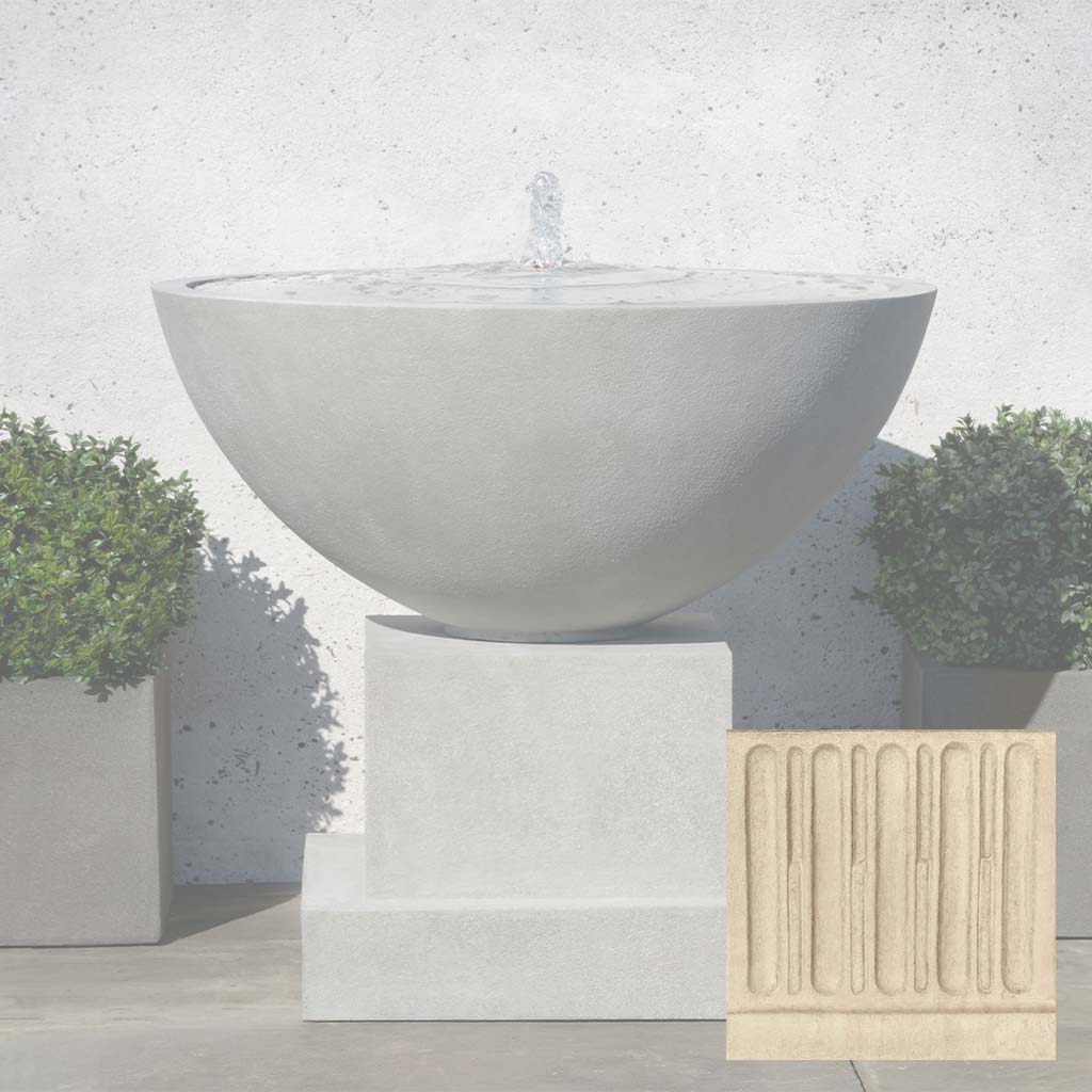 Campania Darien Plinth Fountain - GFRCFT-1113