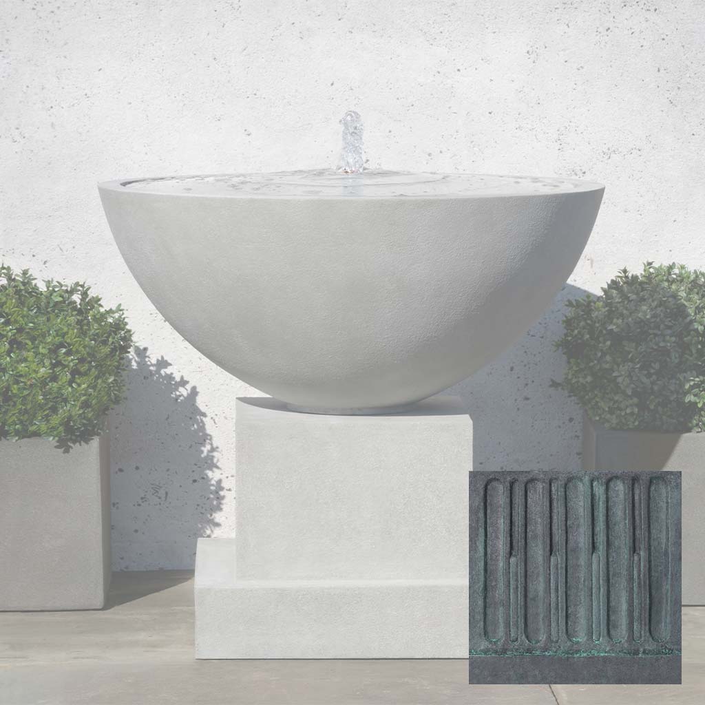 Campania Darien Plinth Fountain - GFRCFT-1113