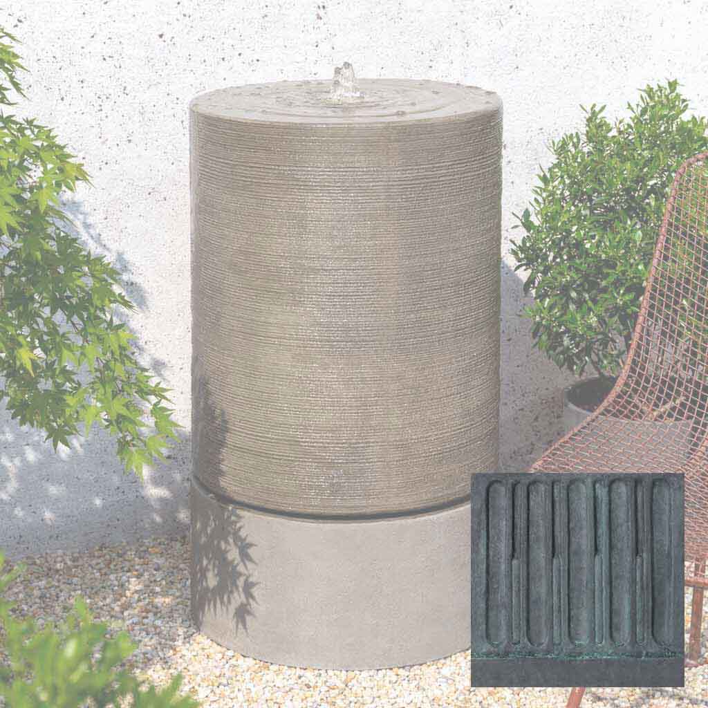 Campania Large Cylinder Fountain - GFRCFT-1107