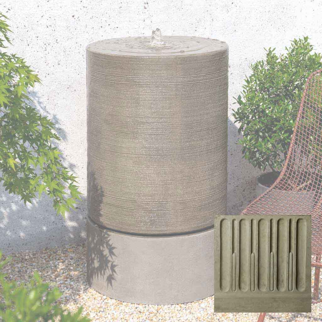 Campania Large Cylinder Fountain - GFRCFT-1107