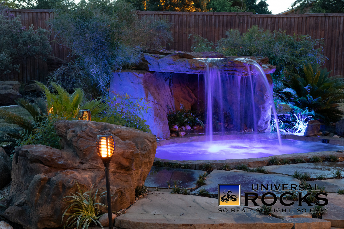 Natural Spas Grotto Bay In Ground Hot Tub and Spa