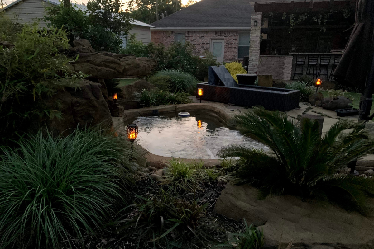 Natural Spas Grotto Bay In Ground Hot Tub and Spa
