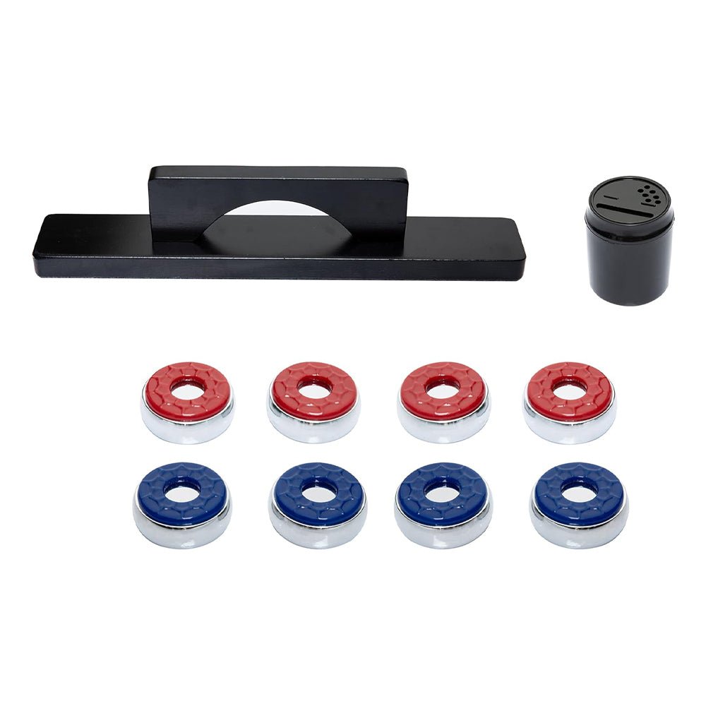 Hathaway Daulton Premium White Oak Finish Shuffleboard Table With Accessories, 9FT (96375142)