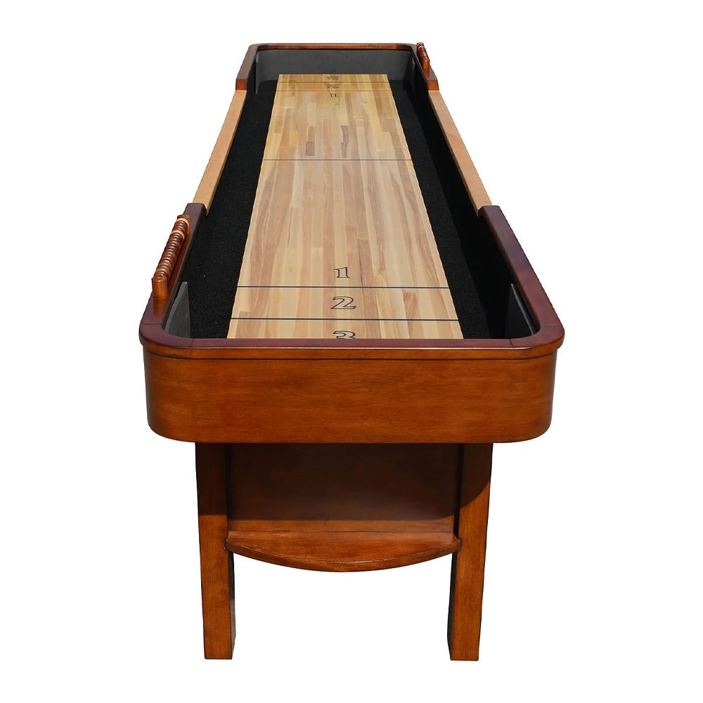 Hathaway Merlot Walnut Shuffleboard Table With Accessories, 12FT (94615283)