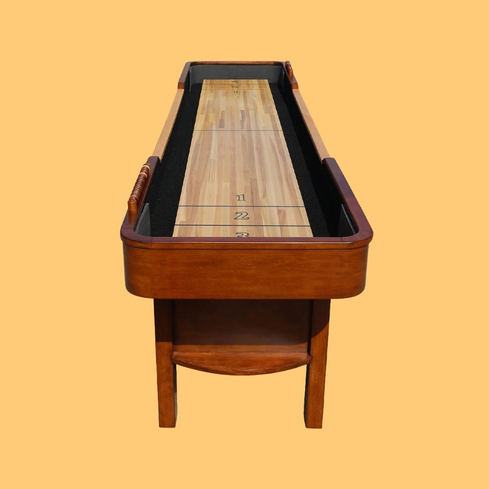 Hathaway Merlot Walnut Shuffleboard Table With Accessories, 12FT (94615283)