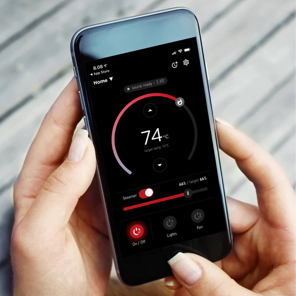 Harvia KIP60W 6KW UL Certified Electric Sauna Heater With Xenio CX170 Digital WIFI Control & Sauna Stones (SAK34791)