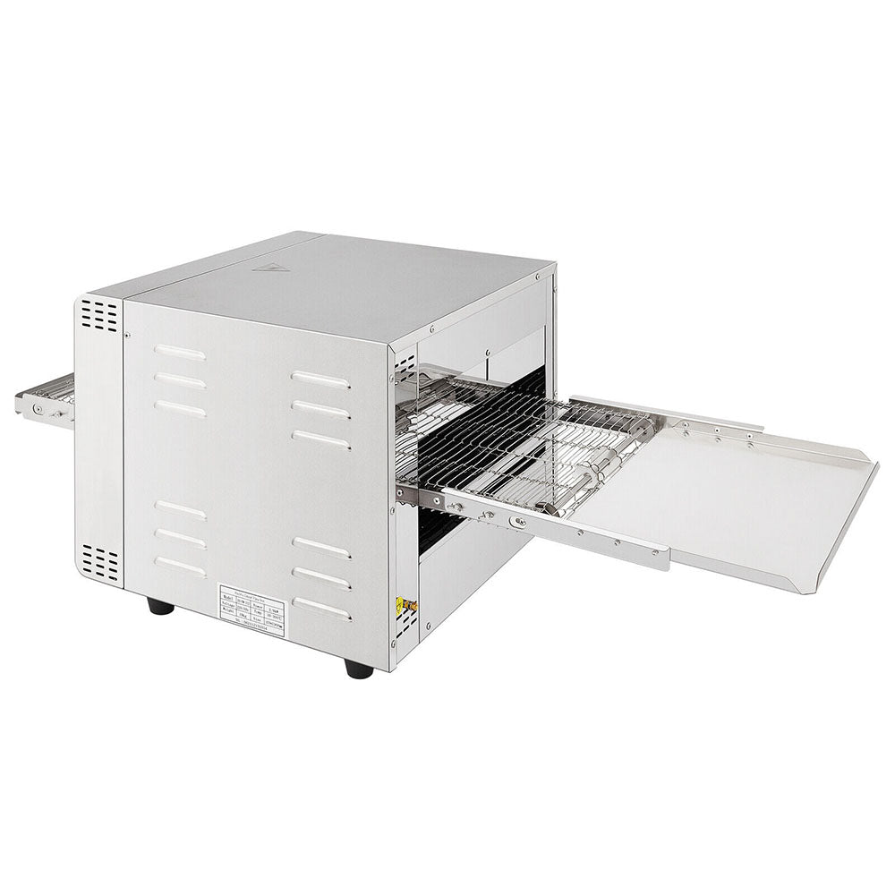 Heavy Duty Commercial Electric Portable Countertop Conveyor Pizza Oven, 14" (96124035)