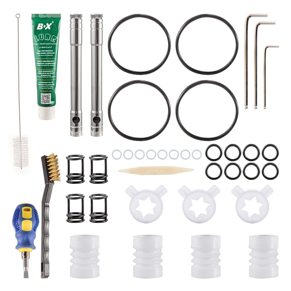 Heavy Duty Commercial Two Hopper Soft Serve Ice Cream Machine With LCD Panel, 2500W (95372618)