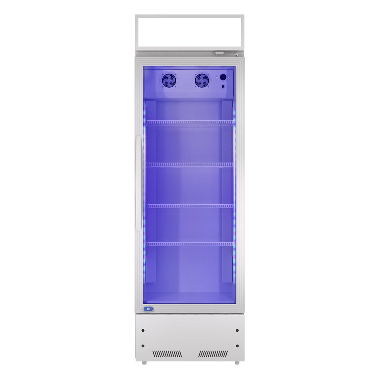 Heavy Duty Industrial Glass Door Beverage Merchandiser Refrigerator Cooler, 11 Cu.Ft (96804571)