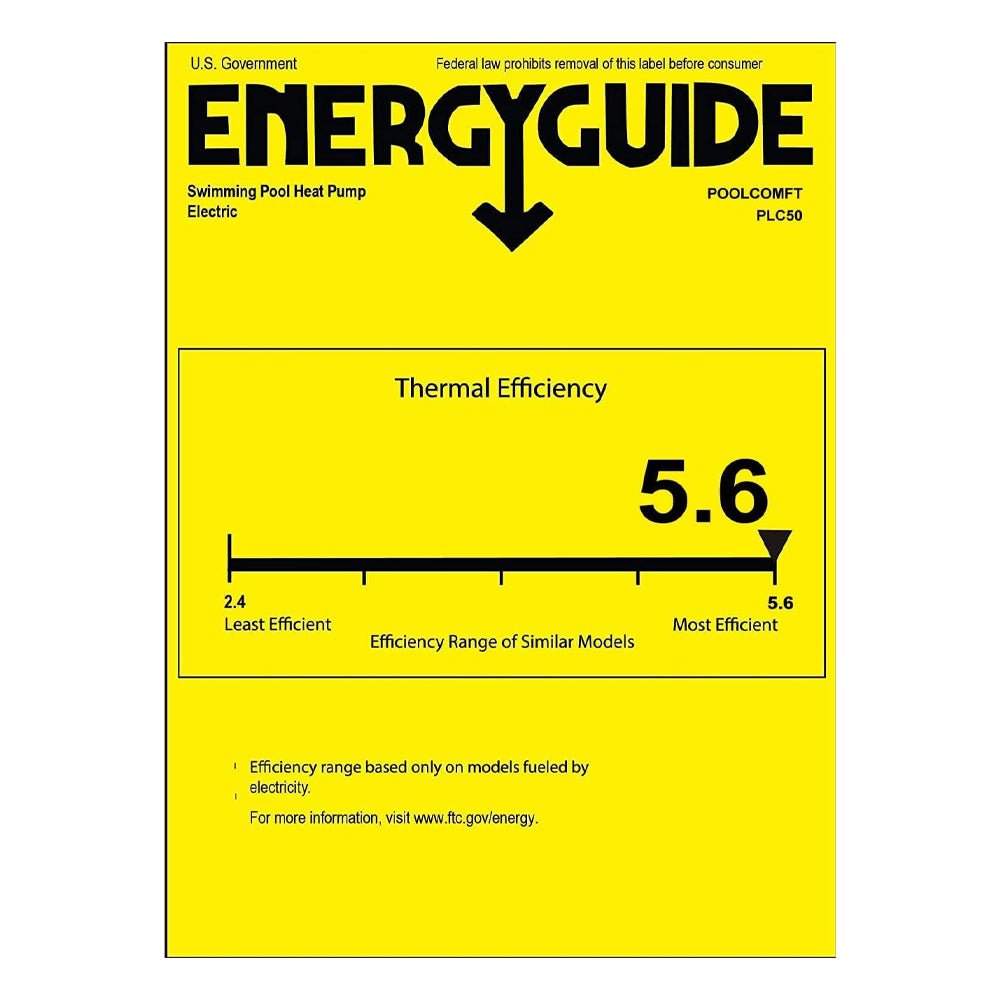 High-Output Electric Swimming Pool Heater Pump For Above And Inground Pools, 4000 Gallons (93751482)