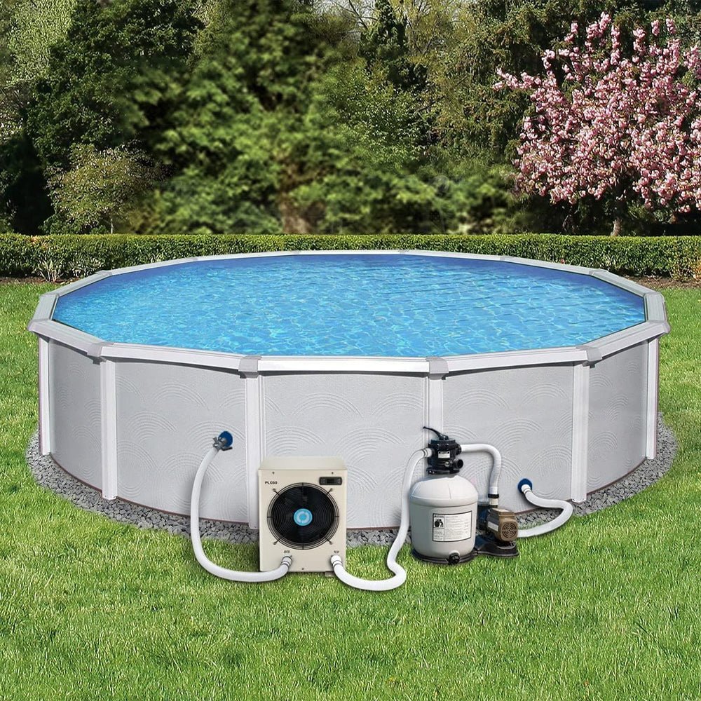 High-Output Electric Swimming Pool Heater Pump For Above And Inground Pools, 4000 Gallons (93751482)