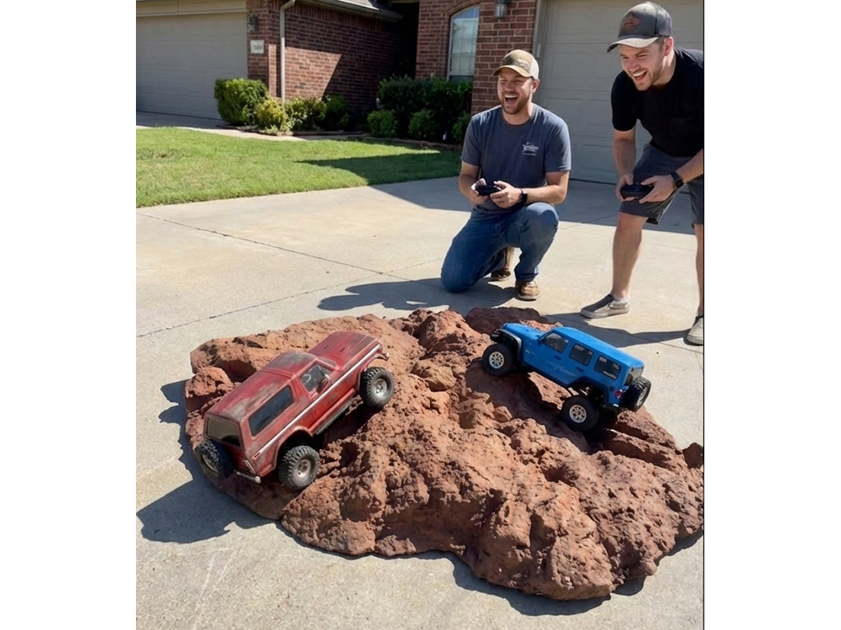 Universal Rocks Mammoth S Crawler Course 5' x 4' – RC-MAMMOTH-S