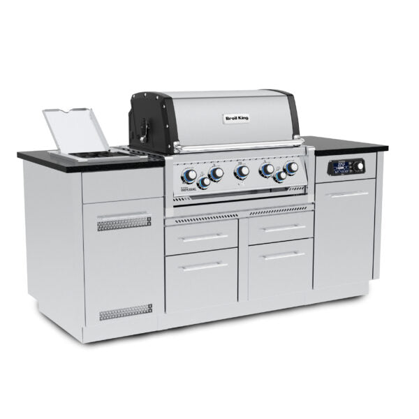 Broil King Imperial QS 590i 5-Burner Gas Grill Island - 69888*