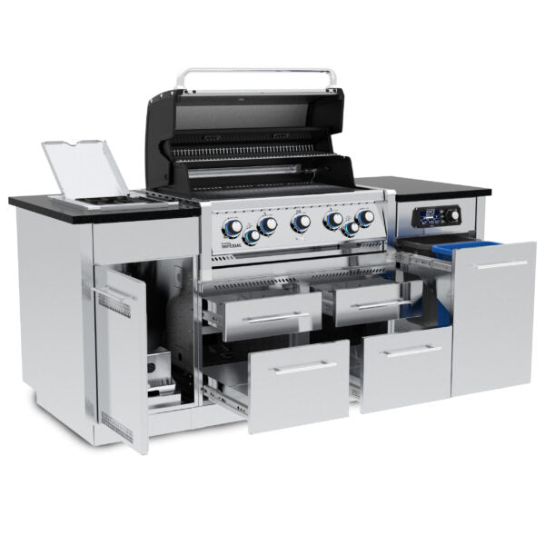 Broil King Imperial QS 590i 5-Burner Gas Grill Island - 69888*