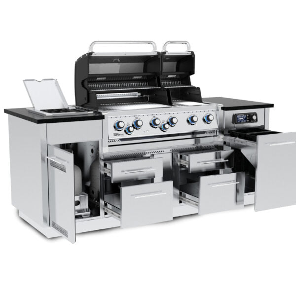 Broil King Imperial QS 690i 6-Burner Gas Grill Island - 69988*