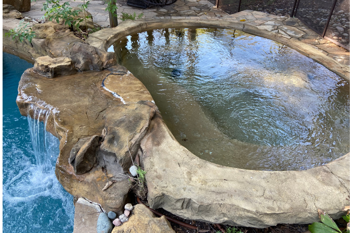 Natural Spas Infinity In Ground Hot Tub and Spa
