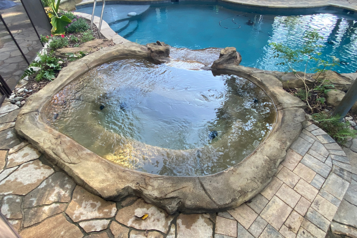 Natural Spas Infinity In Ground Hot Tub and Spa