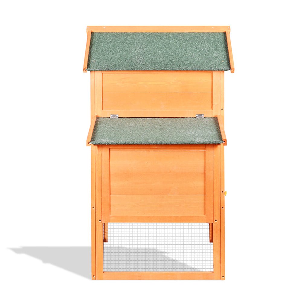 Large Wooden Backyard Hen Chicken Coop Enclosure W/ Nest Box & Run, 160"