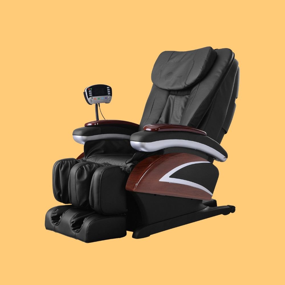 Costway Luxury Electric Full Body Heated Recliner Shiatsu Massage Chair (SAK96174)