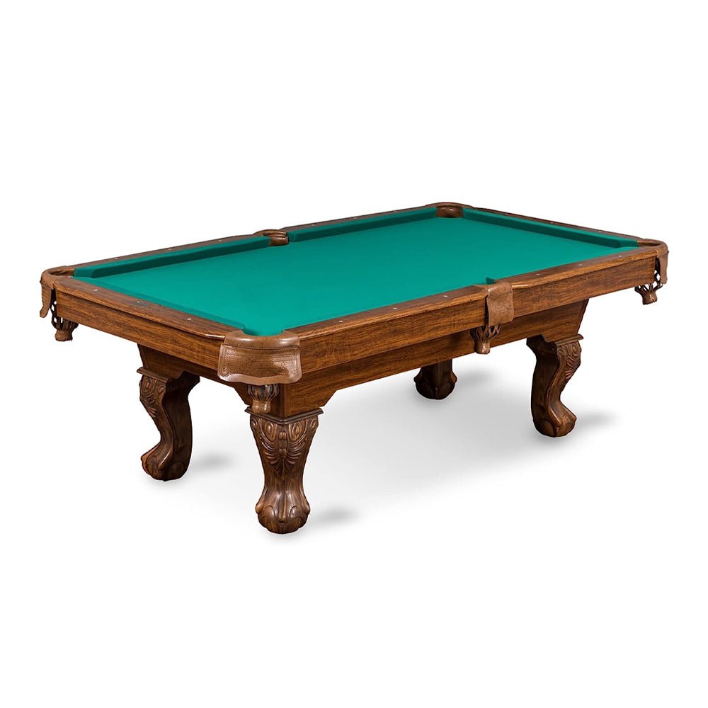 Masterton Premium Bar-Size Burgundy Billiard Pool Table For Game Rooms, 87" (92714635)