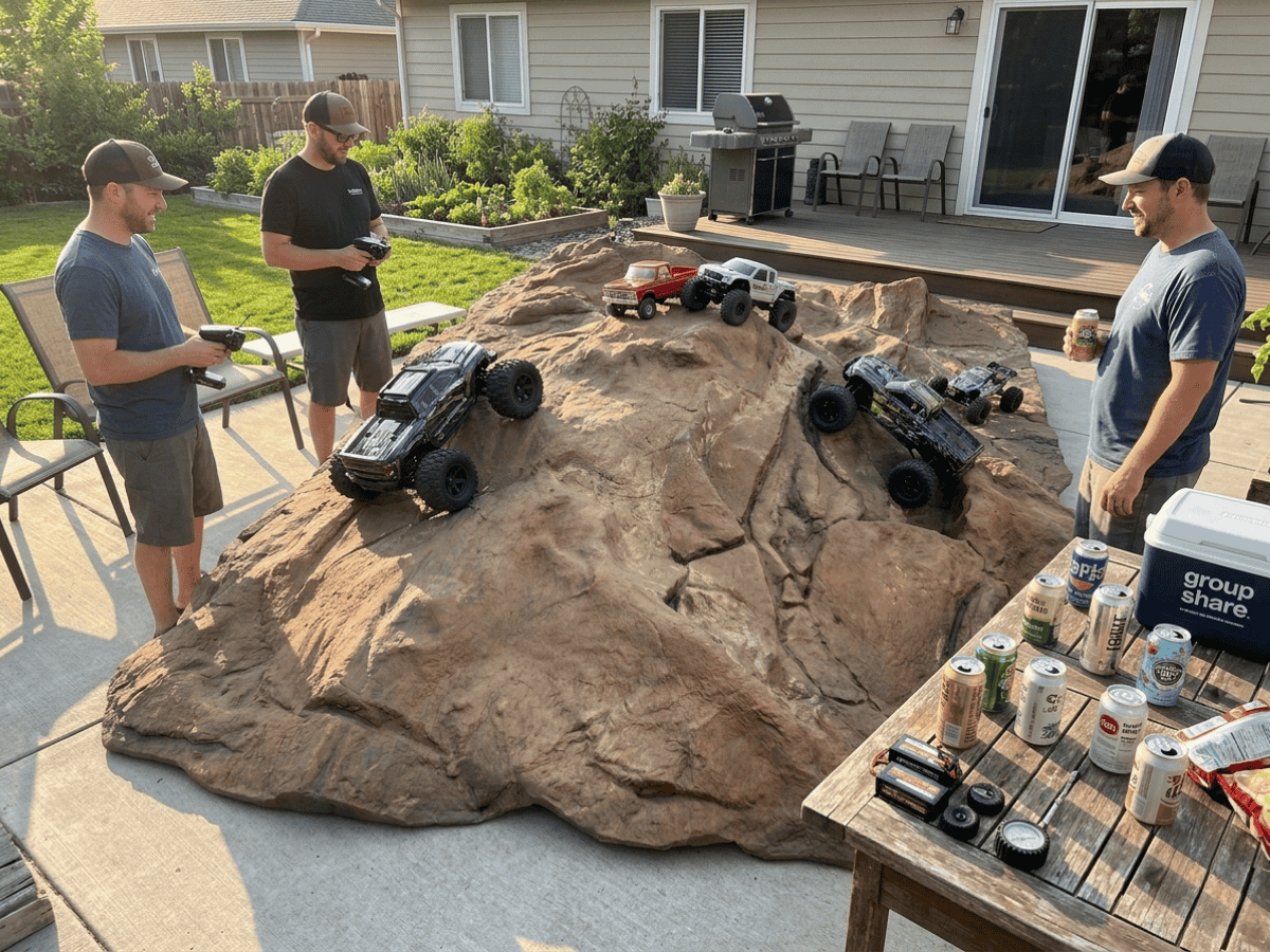 Universal Rocks Moab XL Crawler Course 18' x 8' – RC-MOAB-XL