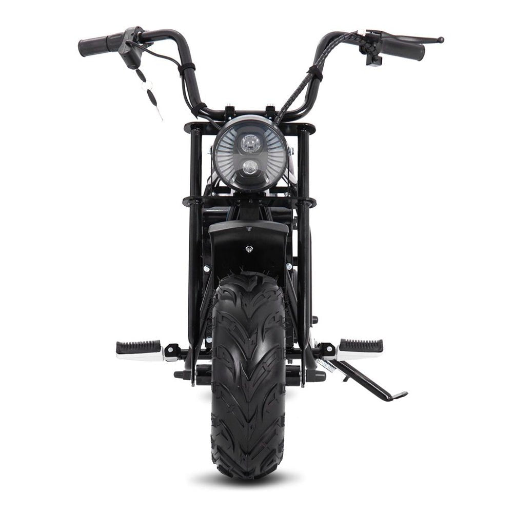 MotoTec 1000W 48V/12AH Electric Powered Mini Bike, Black (96372584)