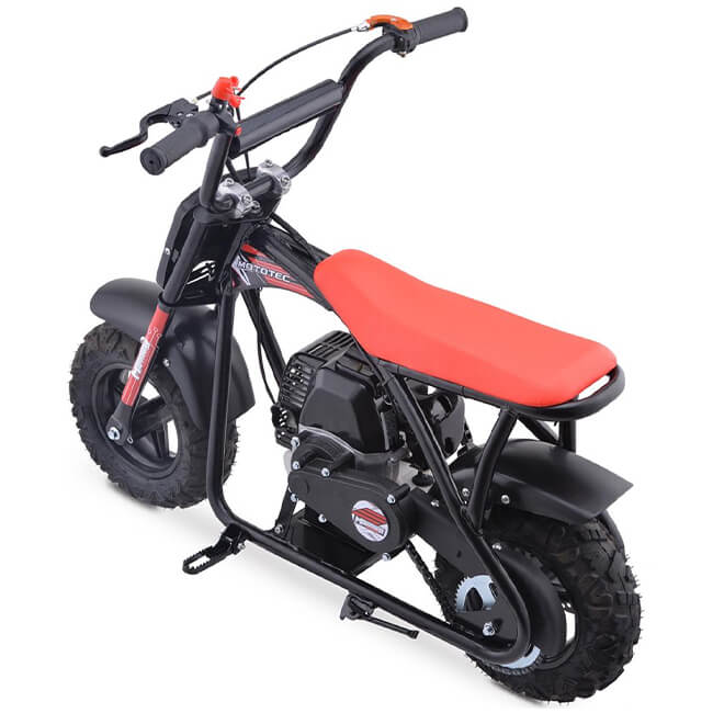 MotoTec Bandit 52CC 2-Stroke Kids Gas Mini Bike (91758568)