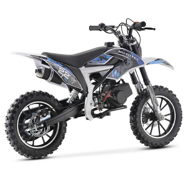 MotoTec Demon 50CC 2-Stroke Kids Gas Dirt Bike (96876541)
