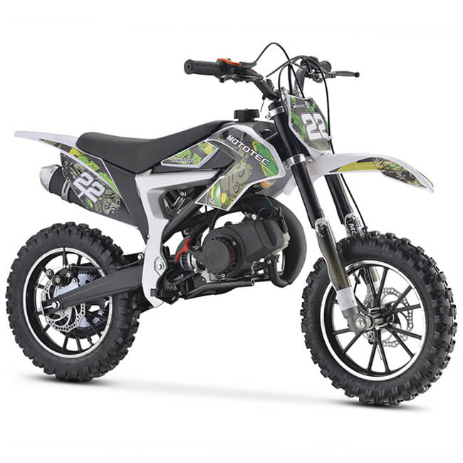 MotoTec Demon 50CC 2-Stroke Kids Gas Dirt Bike (96876541)