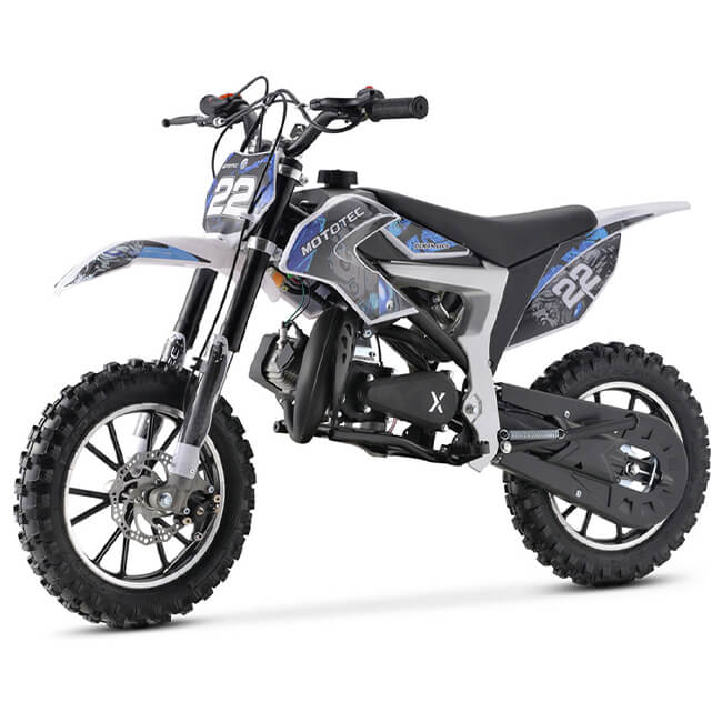 MotoTec Demon 50CC 2-Stroke Kids Gas Dirt Bike (96876541)